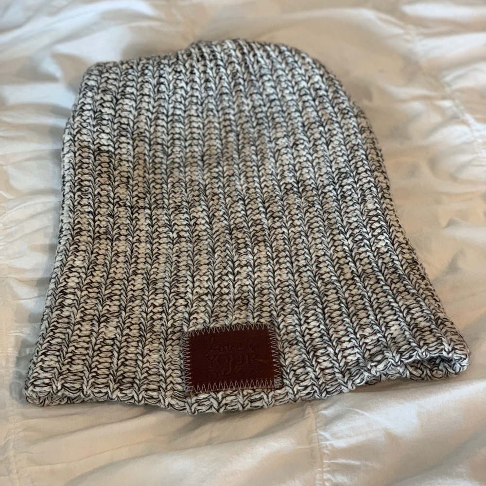 Grey Love Your Melon Beanie